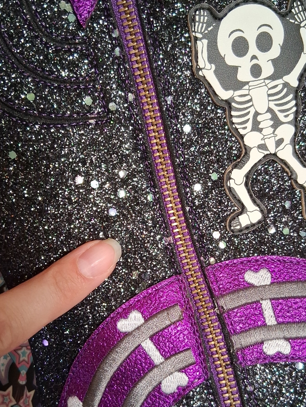 NEW GLOW IN THE DARK 'Ghost Train' Skull Heeled Boots, Size 42, 10.5ish - Picture 6 of 7